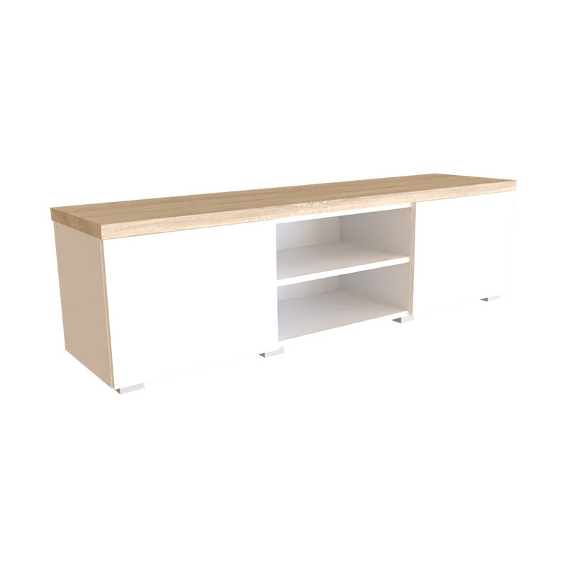 Тумба SARA Білий Німфея Альба/Дуб Сонома (121233)