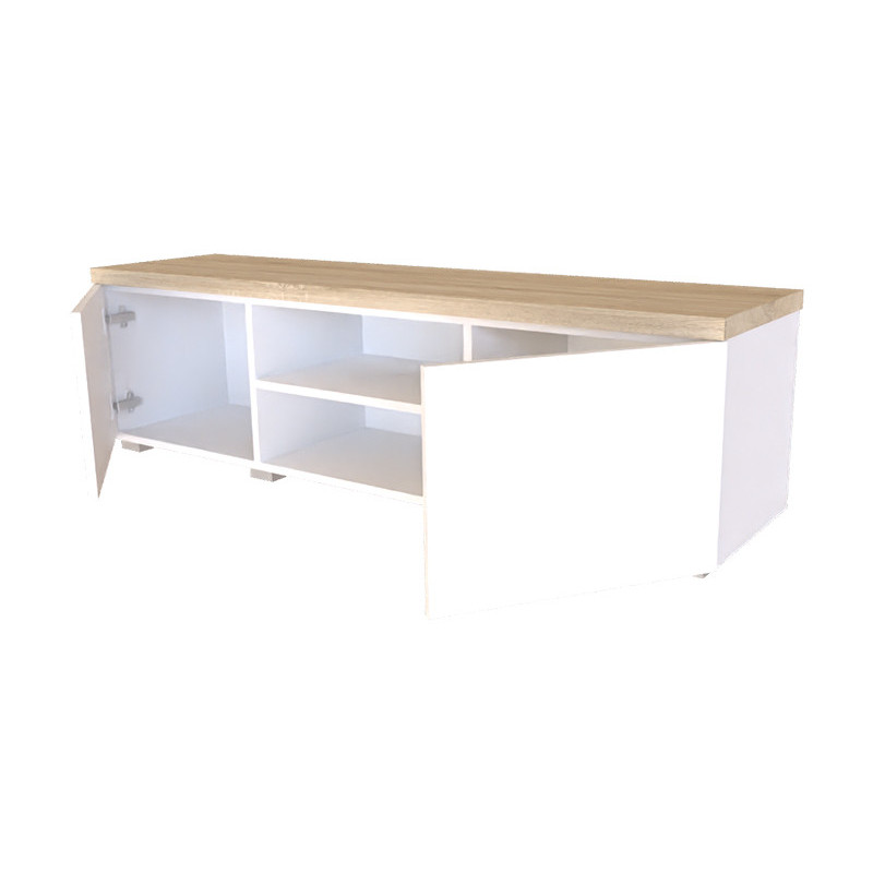 Тумба SARA Білий Німфея Альба/Дуб Сонома (121233)