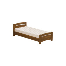 Ліжко дерев'яне Венеція 80х190 103 Масив Л25 (02301295028)