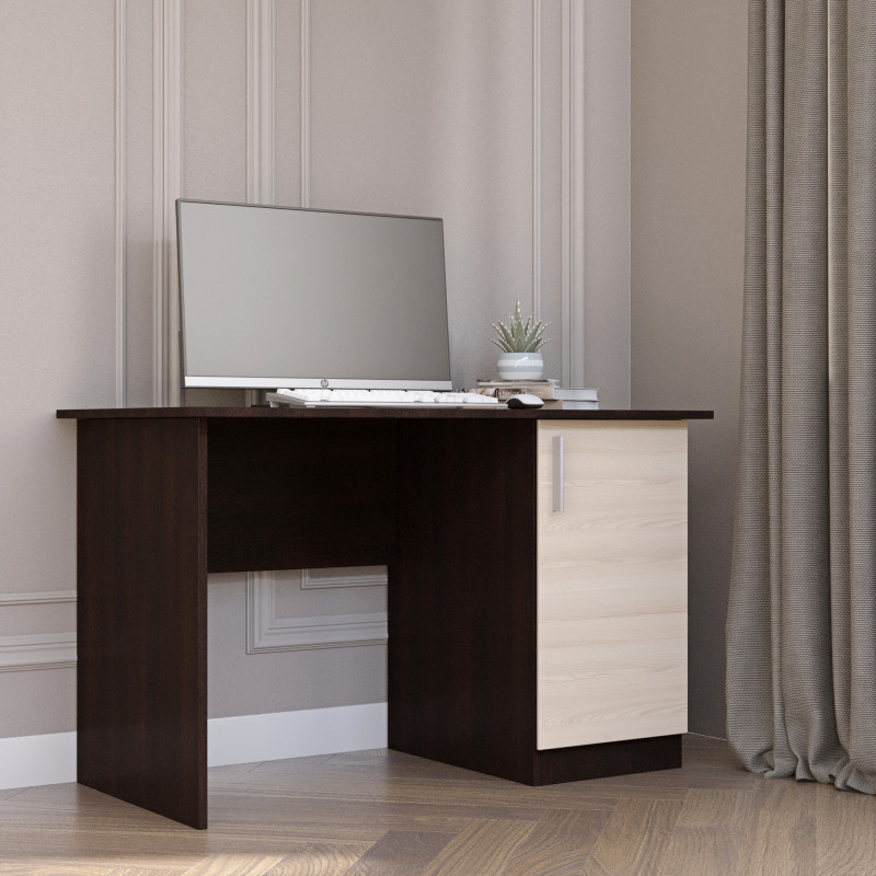 Стол для ученика Школьник-5 венге + дуб молочный (8366)