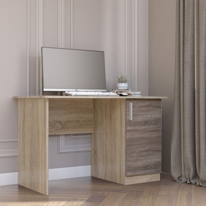 Стол для ученика Школьник-5 сонома + трюфель (8367)