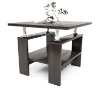 Стол журнальный СЖ-2 для гостиной венге темный (8380)