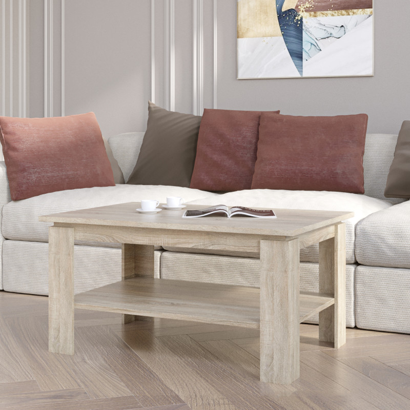 Стол журнальный Соната СЖ-910 для гостиной дуб сонома (8386)