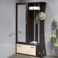 Przedpokój z lustrem Aveo-2 wenge + dąb mleczny (8649)