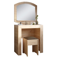 Туалетный столик Либерти + Пуф дуб крафт золотой (8988)