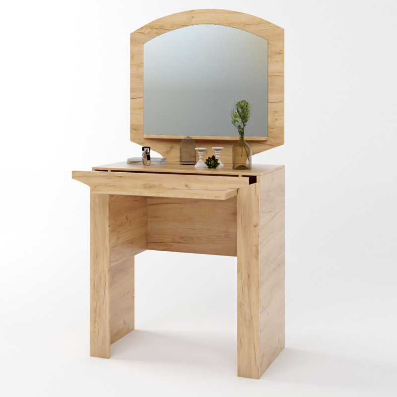 Туалетный столик Либерти дуб крафт золотой (8586)