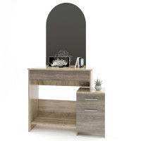 Трюмо-1 комплект для спальни сонома+трюфель (8332)