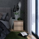 Stolik nocny TL-1 Light 45x38x49 cm Dąb Sonoma (9586)