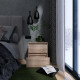 Stolik nocny TL-1 Light 45x38x49 cm Dąb Sonoma (9586)