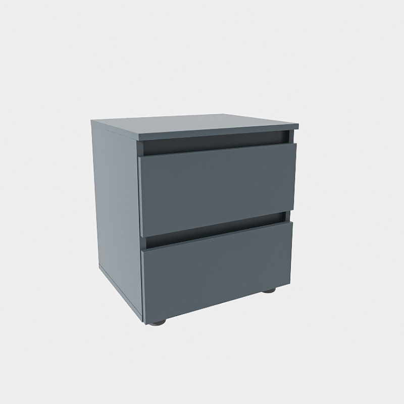 Stolik nocny TL-1 Light 45x38x49 cm Grafit (9924)