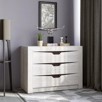 Комод для вещей Либерти-1000 100х38х76 дуб крафт белый (8517)