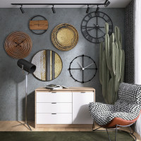 Комод с дверью и 3-мя ящиками Сити-1150 115,2х38х74,6 Дуб сонома/Белый (31557)