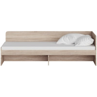 Односпальная кровать Соната-800 (без ящиков) 80х190 см дуб сонома (8419)