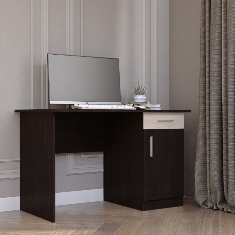 Письменный стол Школьник-3 венге + дуб молочный (8360)