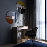 Стол письменный Мини с выдвижным ящиком Сити-750 75,2х38х74,6 см Дуб cонома/Белый (31562)