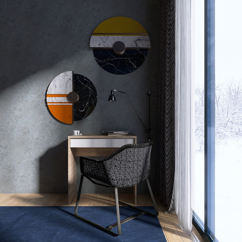 Стол письменный Мини с выдвижным ящиком Сити-750 75,2х38х74,6 см Дуб cонома/Белый (31562)