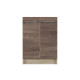 Szafka kuchenna dolna Eco 600 dąb sonoma/trufla (bez blatu) 60x46x82 cm (9092)