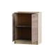 Szafka kuchenna dolna Eco 600 dąb sonoma/trufla (bez blatu) 60x46x82 cm (9092)