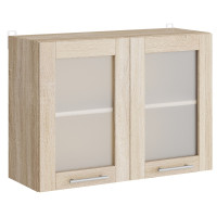 Witryna kuchenna Eco 800 dąb Sonoma/Sonoma 80x30x58 cm (18848)