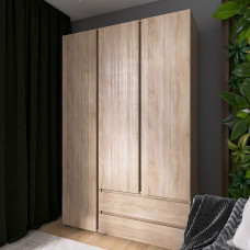 Шкаф трехдверный ШЛ-3 Лайт Дуб сонома (9590)