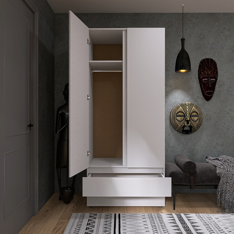 Шафа двухдверная ШЛ-2 Лайт Нимфея Альба (9589)