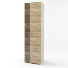 Шкаф распашной Бриз ШП-2 сонома + трюфель (8546)