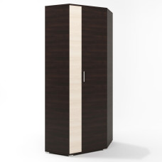 Шкаф угловой Бриз ШКУ-14 венге + дуб молочный (8556)