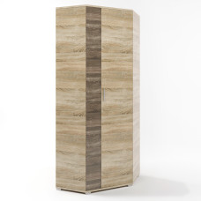 Шкаф угловой Бриз ШКУ-14 сонома + трюфель (8557)