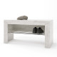 Тумба для обуви Либерти 90х38х46 дуб крафт белый (8597)