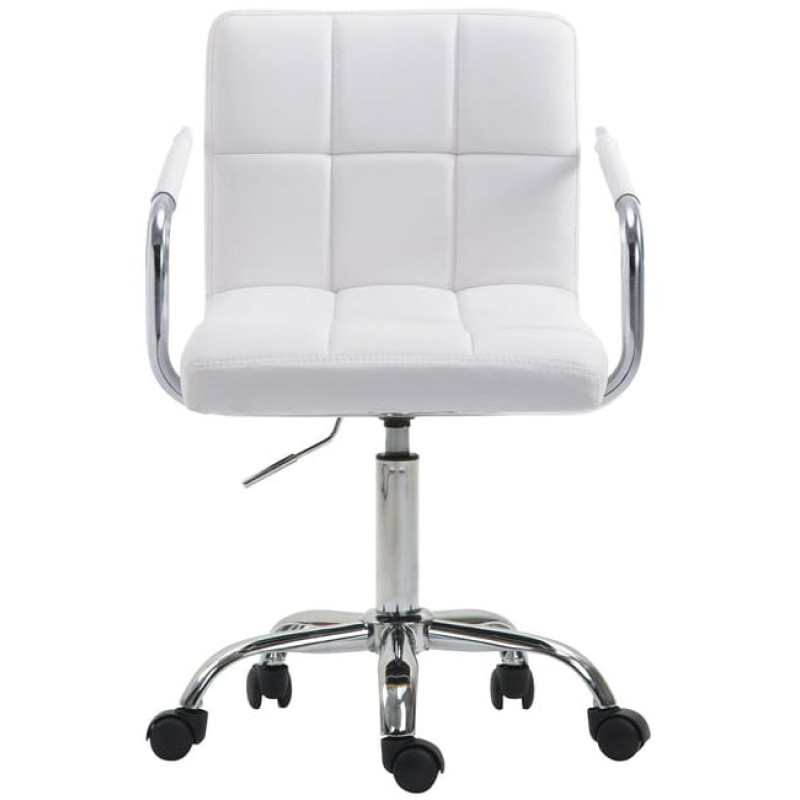 Крісло Артур К на колесах біле (ARTURWH)