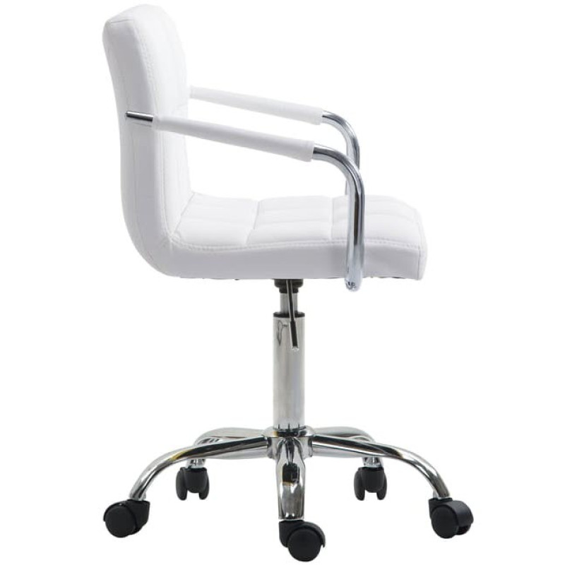 Крісло Артур К на колесах біле (ARTURWH)