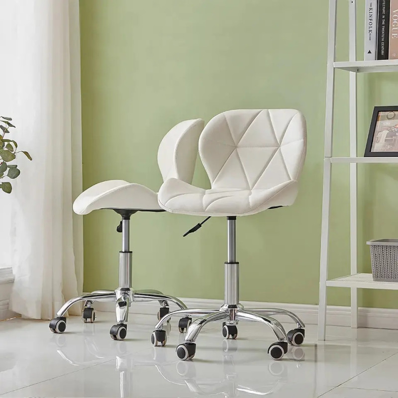 Крісло Стар Нью на колесах біле (STARNEWWH)