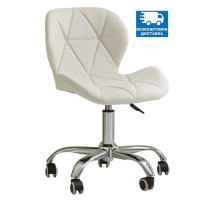 Крісло Стар Нью на колесах біле (STARNEWWH)