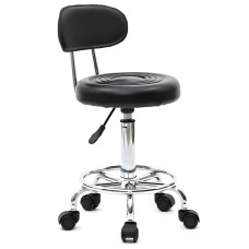 Крісло Виго на колесах чорне (VIGOBL)