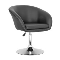 Крісло Мурат чорна екошкіра (MURGBL)