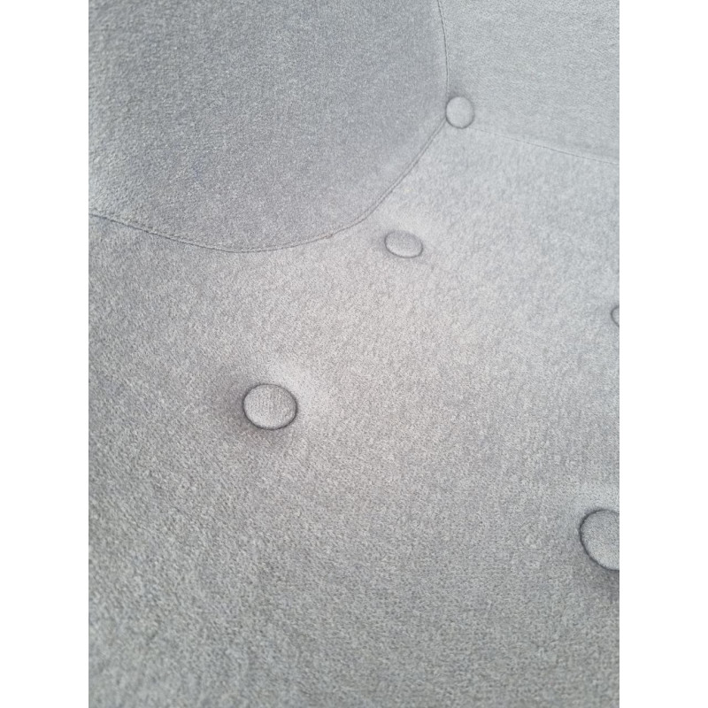 Крісло Флоріно з банкеткою сіра тканина (FLORGREOT)