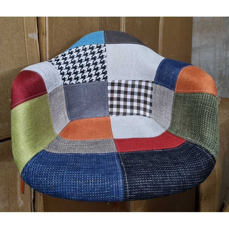 Крісло Тауер Вуд Р барне тканина печворк (SDMPC018ARM)