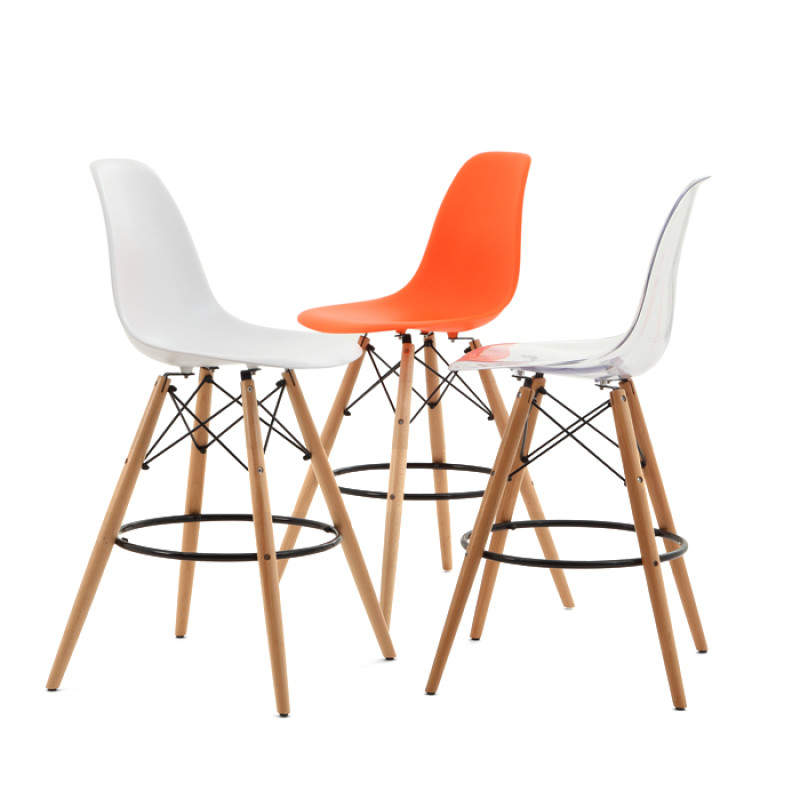 Стілець Тауер Вуд барний високий помаранчевий (001010HOR)