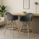 Стілець Тауер Вуд Eames барний високий темно-сірий (SDMEAMESGD)