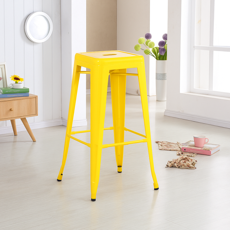 Стілець Толікс барний високий жовтий (TOLIXYEL)