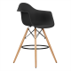 Стілець Тауер Вуд Eames барний високий чорний (SDMEAMESBL)