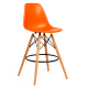 Стілець Тауер Вуд барний високий помаранчевий (001010HOR)