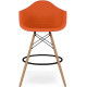 Стілець Тауер Вуд Eames барний високий помаранчевий (SDMEAMESOR)