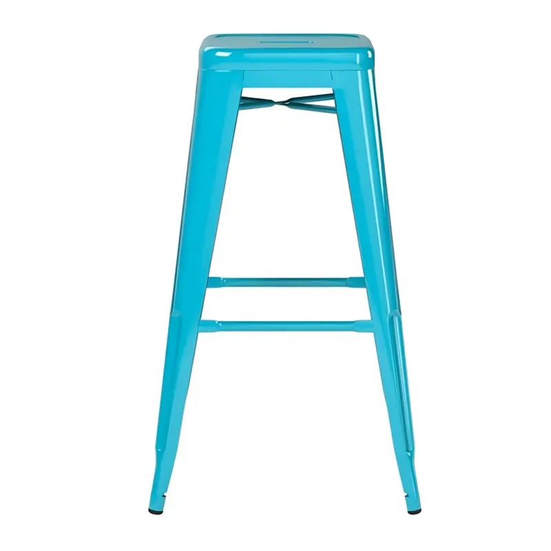 Стілець Толікс барний високий блакитний (TOLIXBLUE)