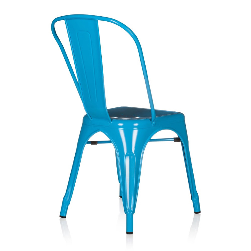 Стілець Толікс металевий блакитний (TOLIXSBLUE)
