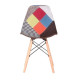 Tkanina Stilec Tower Wood Soft z patchworkiem (SDM16WSF)