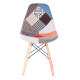 Tkanina Stilec Tower Wood Soft z patchworkiem (SDM16WSF)