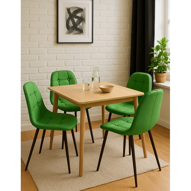 Стілець Агата обідній колір зелений (AGATAGRE)