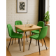 Стілець Агата обідній колір зелений (AGATAGRE)