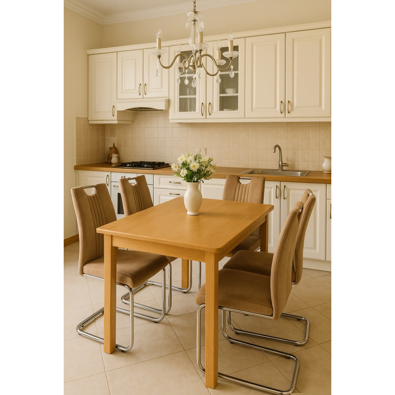 Стілець Аріана м'який коричневий велюр (ARIANABR)